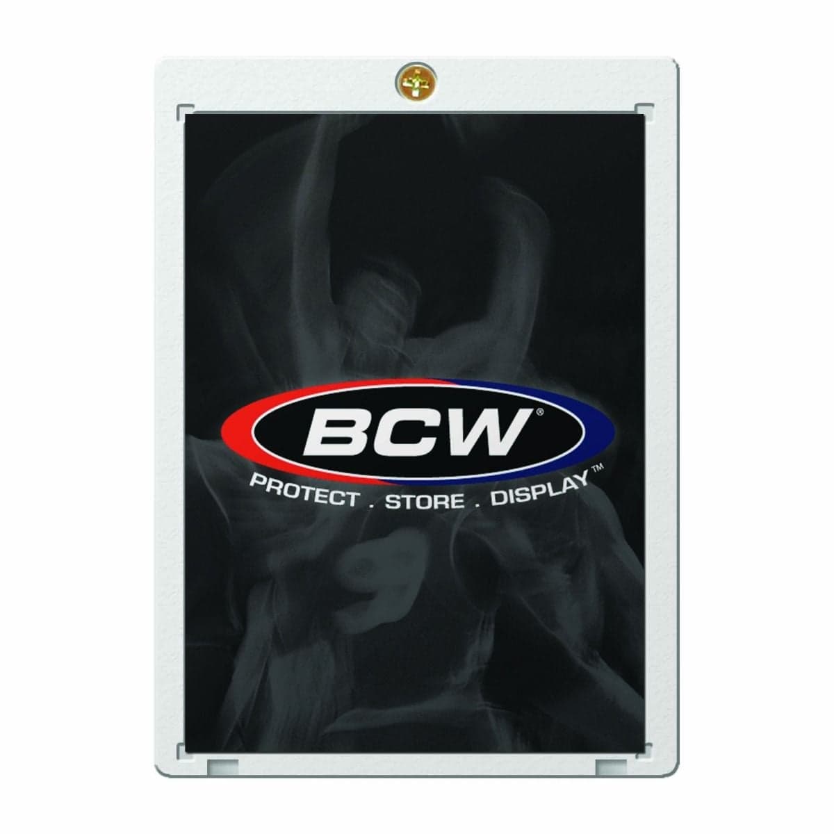 BCW 50 point 1-screw card holder with card