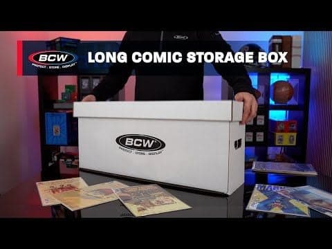 Long Comic Storage Box