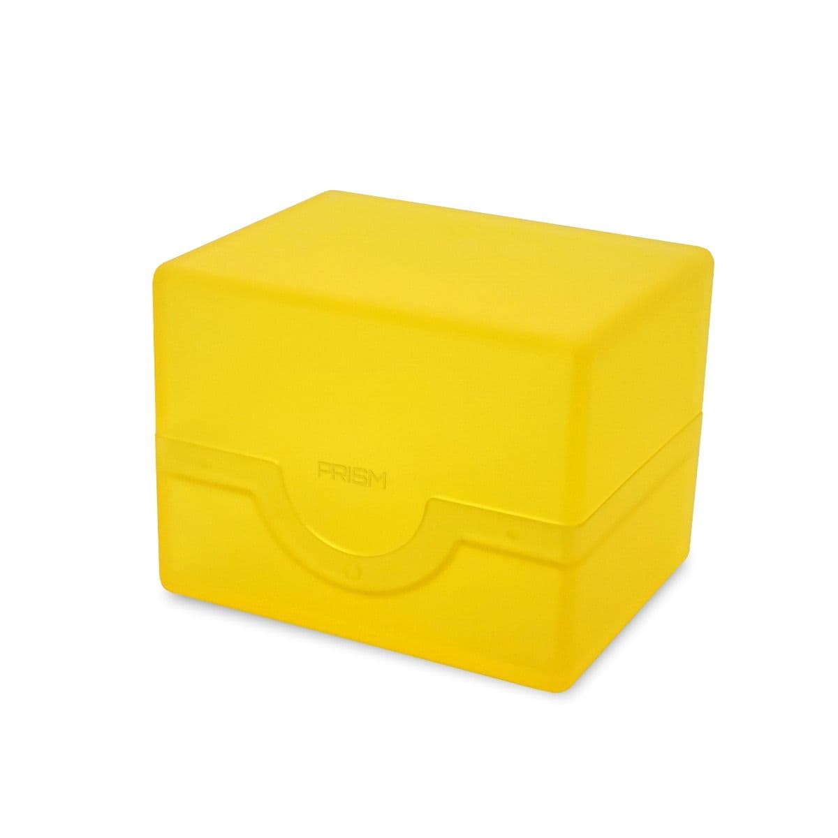 One Spectrum prism deck case in xanthic yellow.