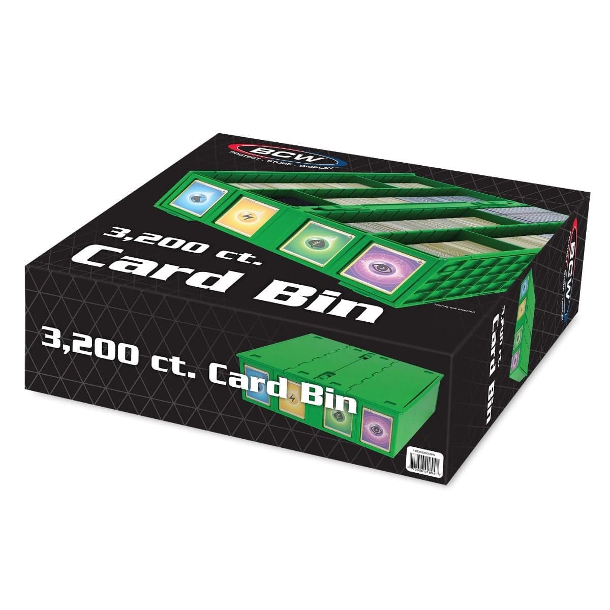 Collectible Card Bin - 3200 - Green packaging