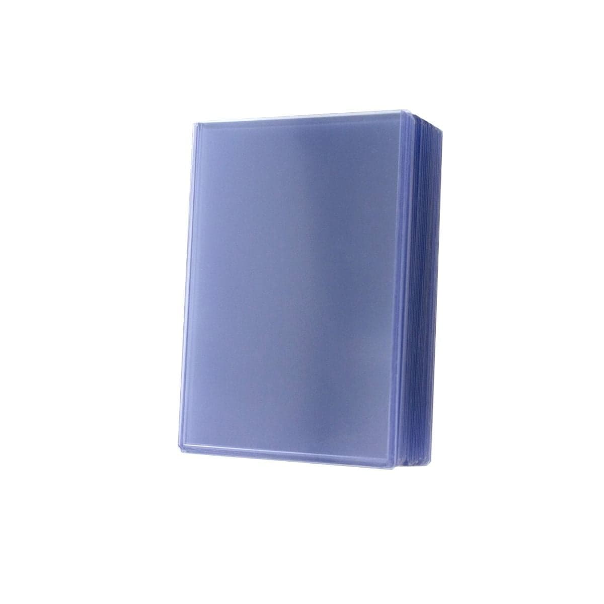 BCW 5 by 7 inch Topload Holders stack empty