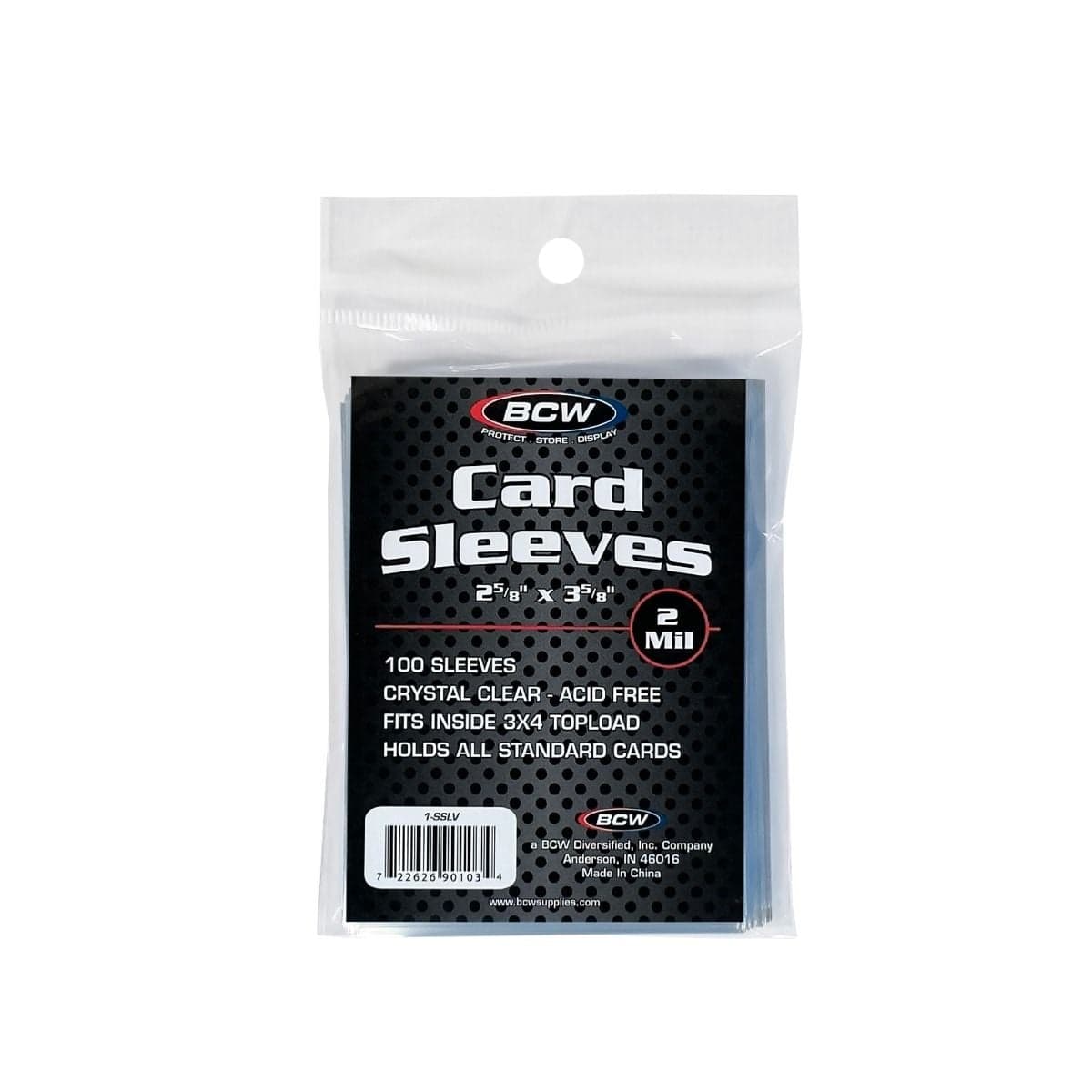 Standard Card Sleeves packaging