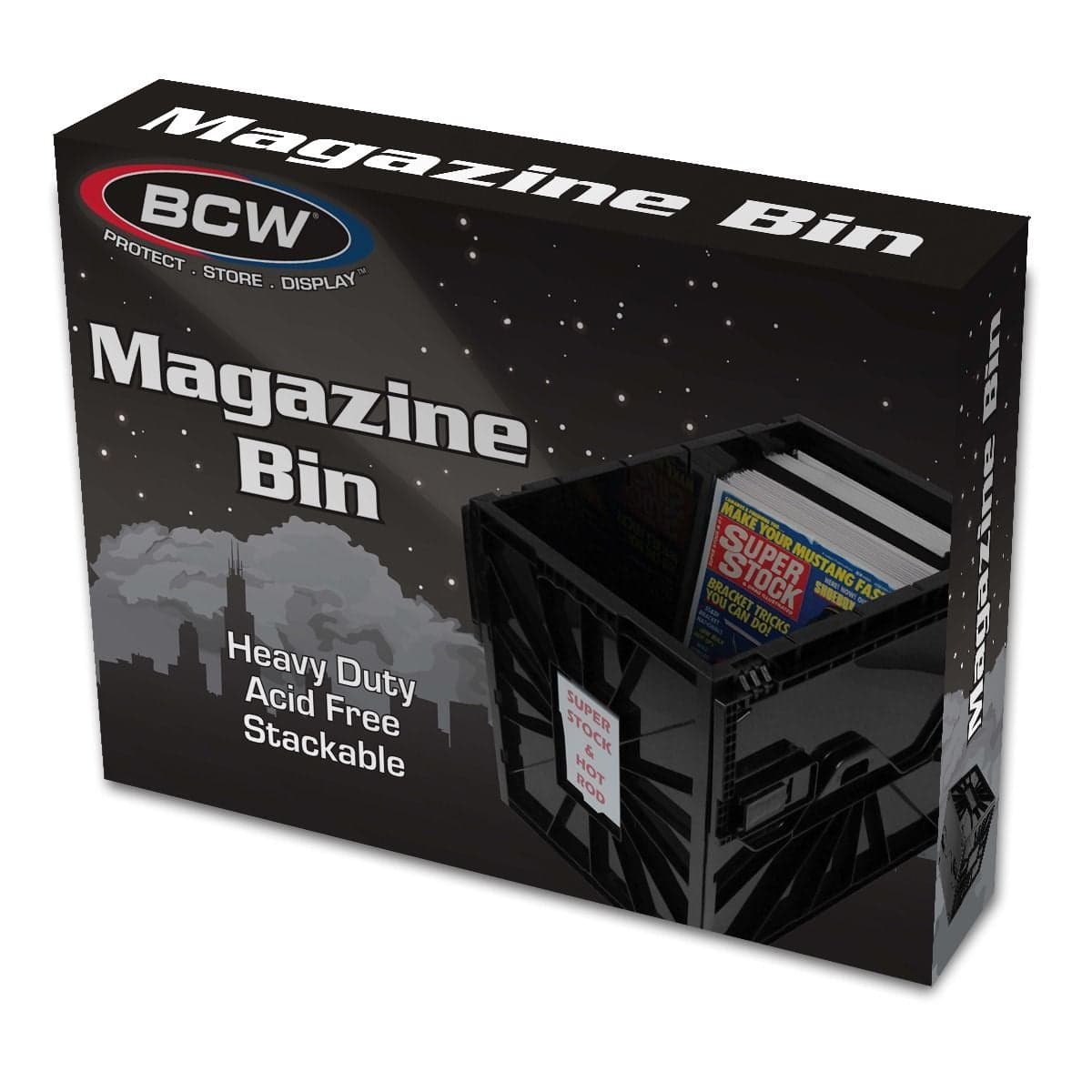 BCW Magazine & Document Bin packaging