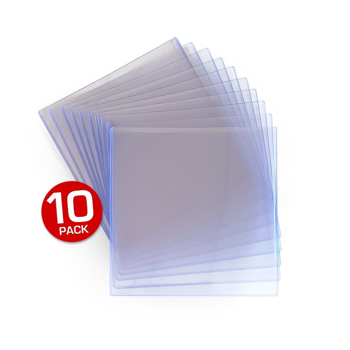 BCW 45 RPM Record Topload Holders fanned 10 pack
