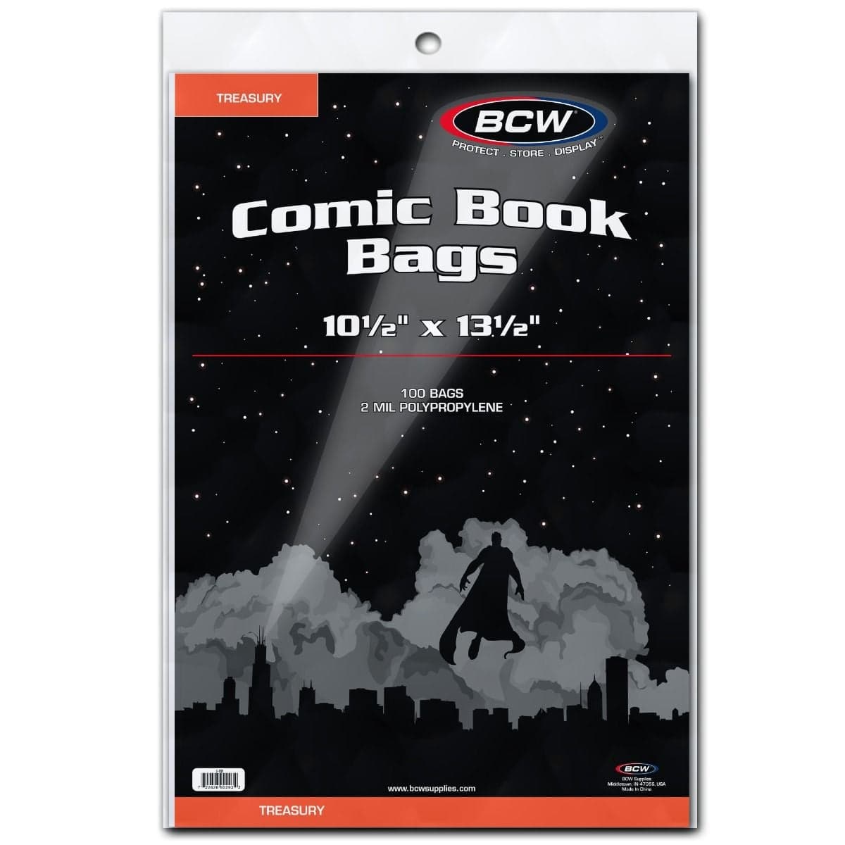 Package of BCW Treasury Comic Book Bags