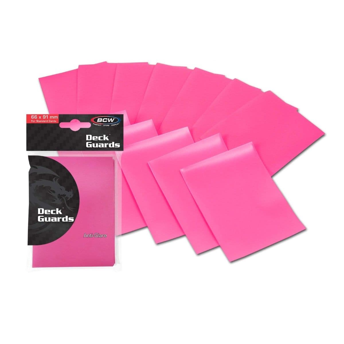 double matte deck guards - pink - spread out