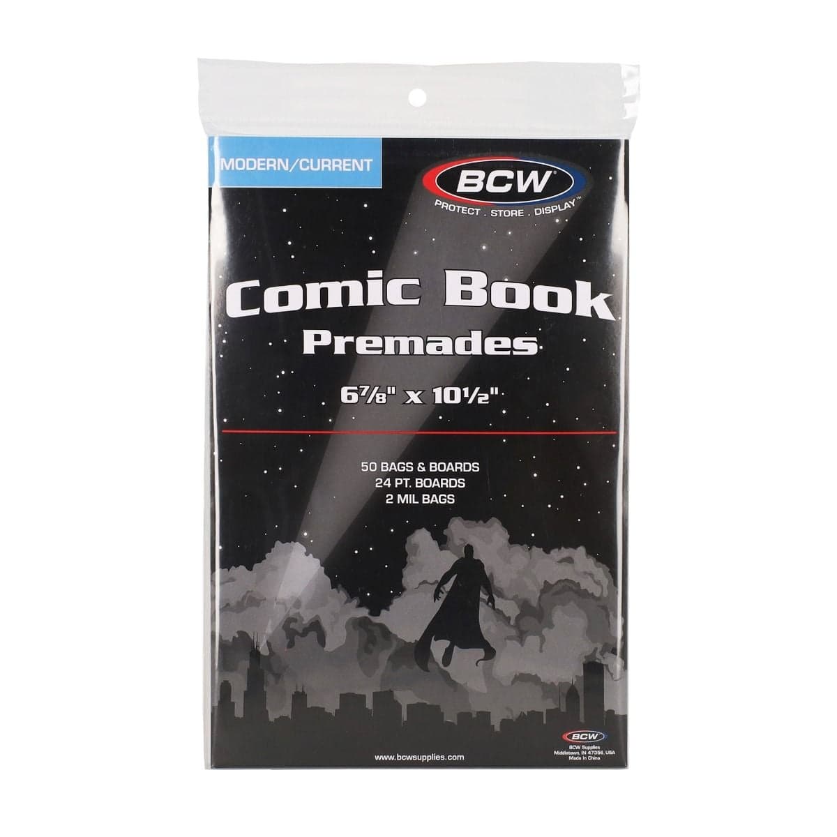 BCW Comic Book Premades. Current, Modern. 50 bags and boards.