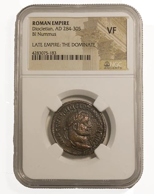 NGC-Certified Roman Coin: Diocletian, AE1, Grade VF - Image 2