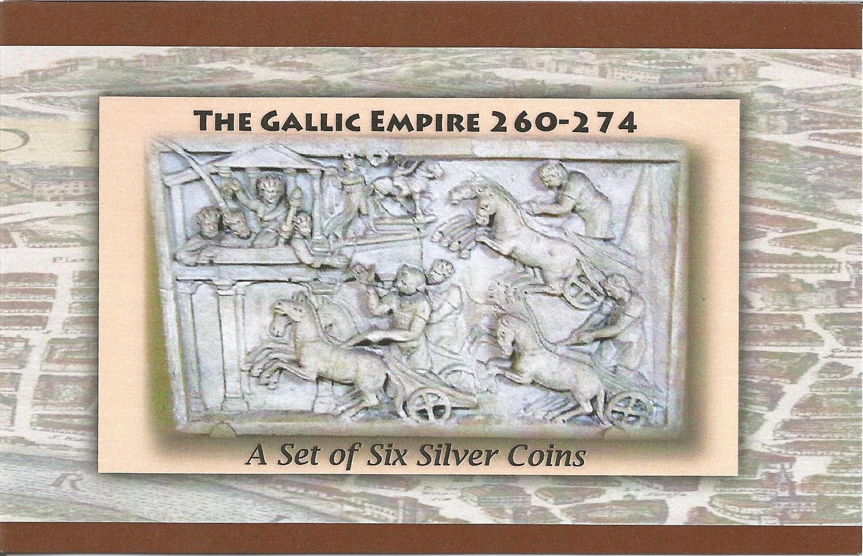 The Fracture of Imperial Rome: Gallic Empire (Six-Coin Box) - Image 4