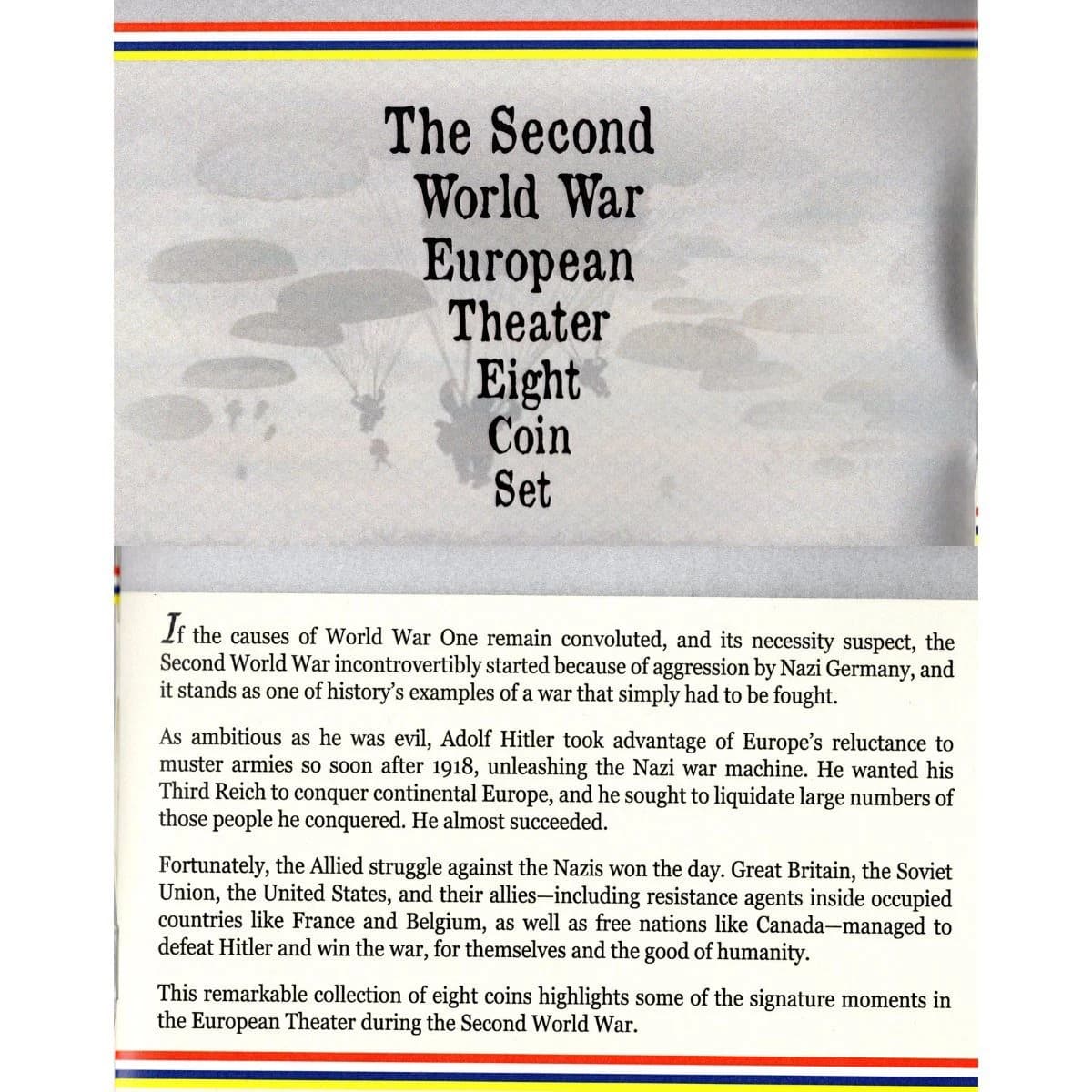 Triumph & Tragedy Box: The Second World War European Theater (WWII) (Eight-Coin Box) - Image 4