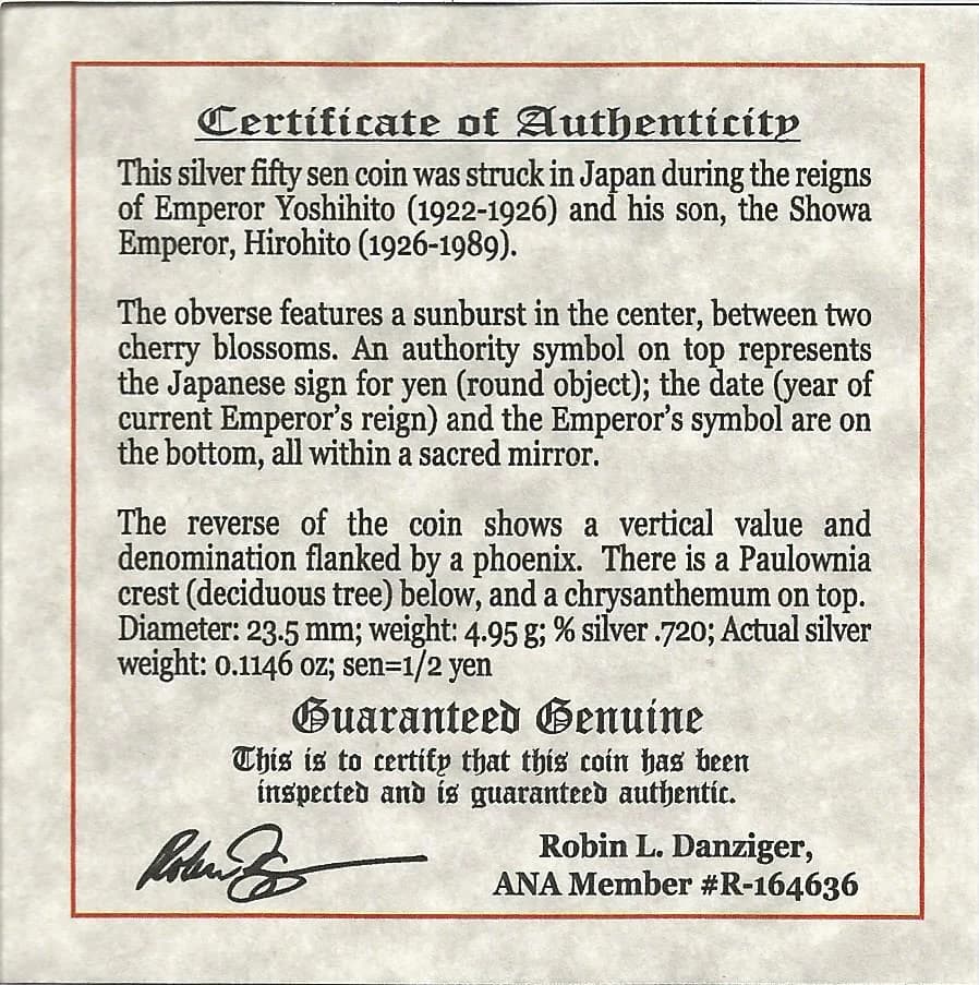 Imperial Japan: Box of Silver Japanese Coin (Black Box) - Image 6
