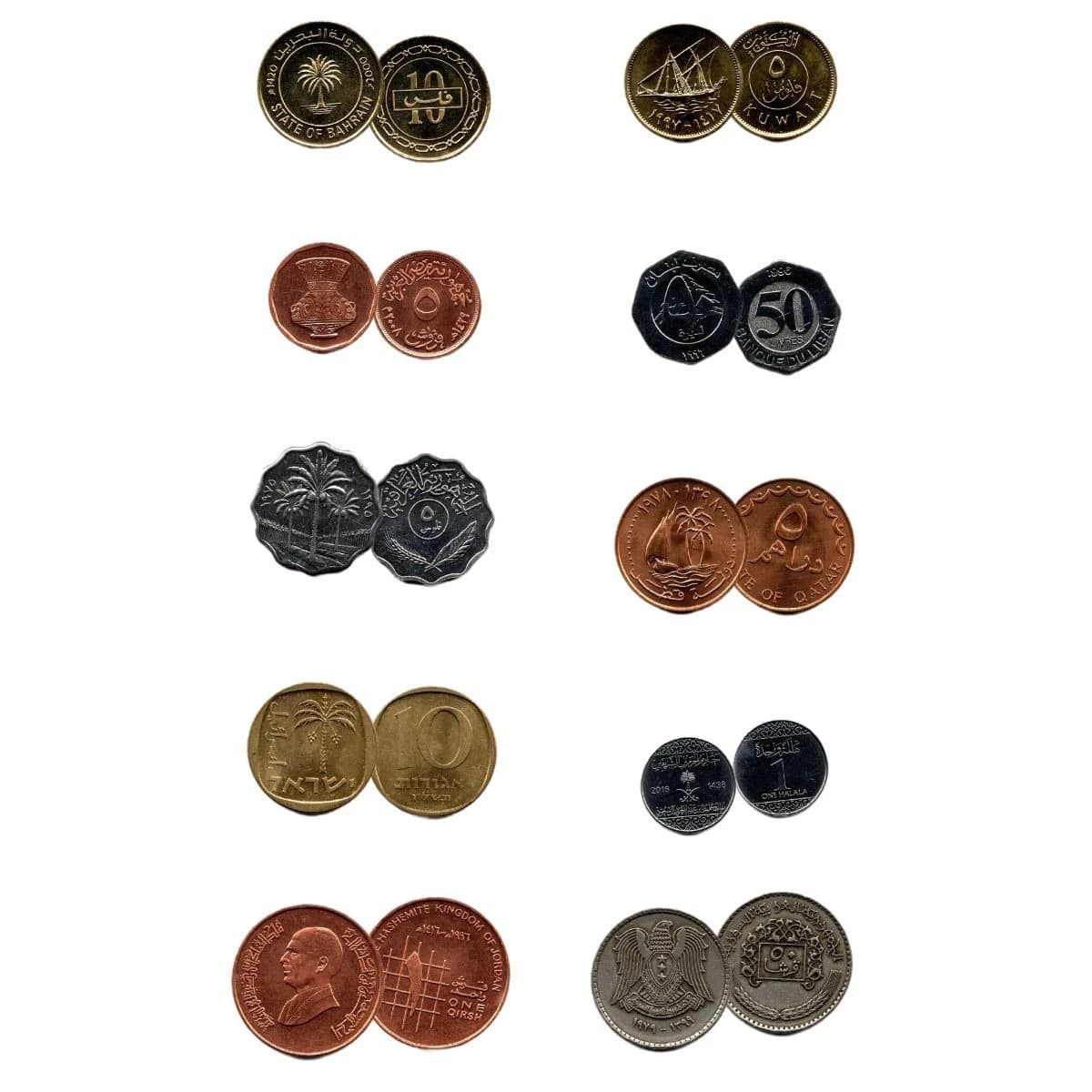 The Middle East: 10 Coin Boxed Set - Image 2
