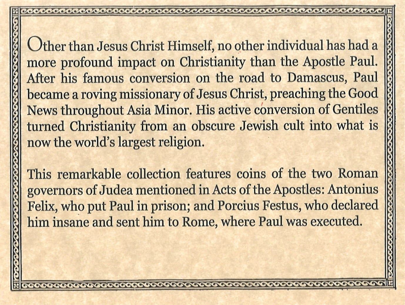 Trials of Saint Paul: Two Bronze Prutahs of Judaea (Clear Box) - Image 4
