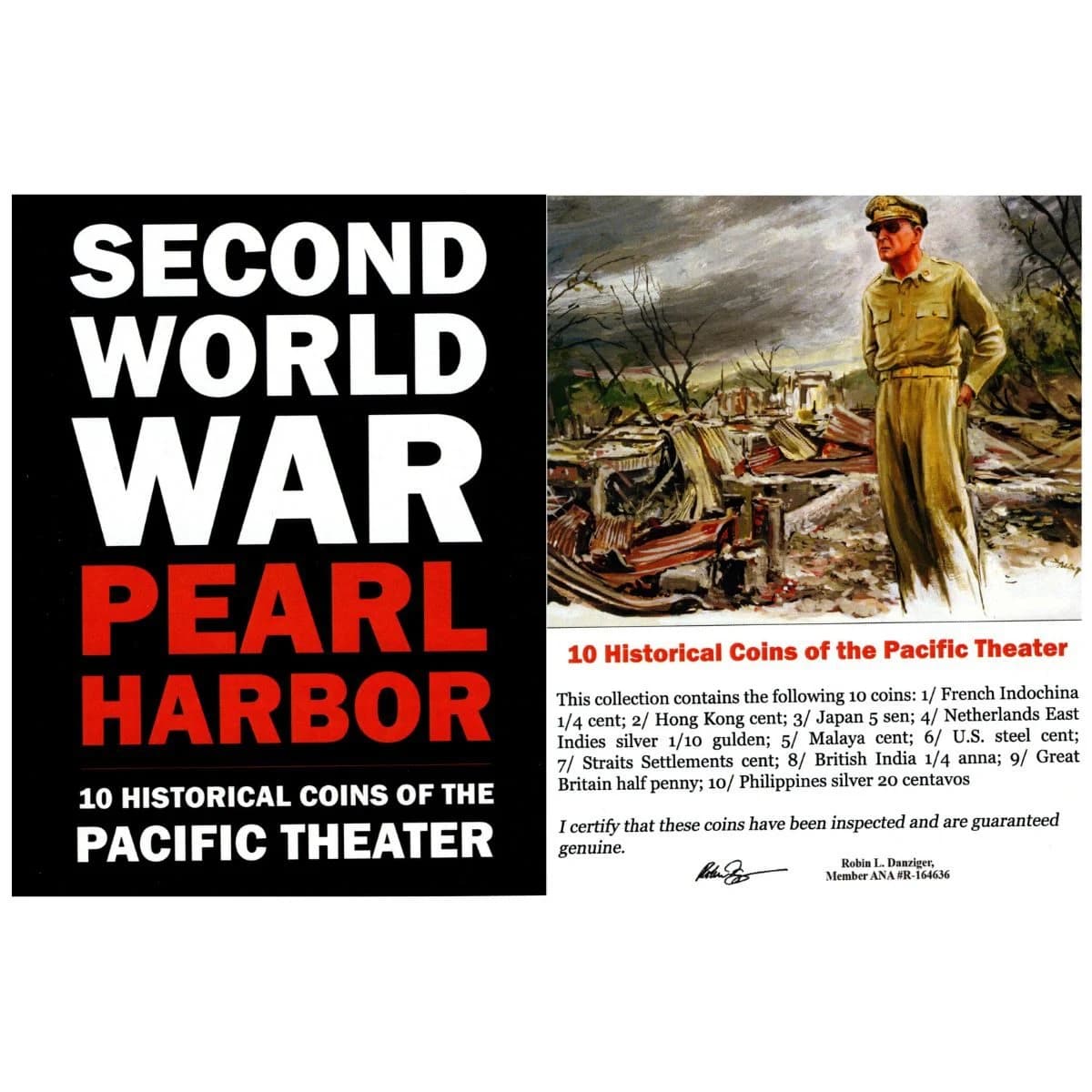 Second World War: Pearl Harbor | 10 Historical Coins of the Pacific Theater - Image 3
