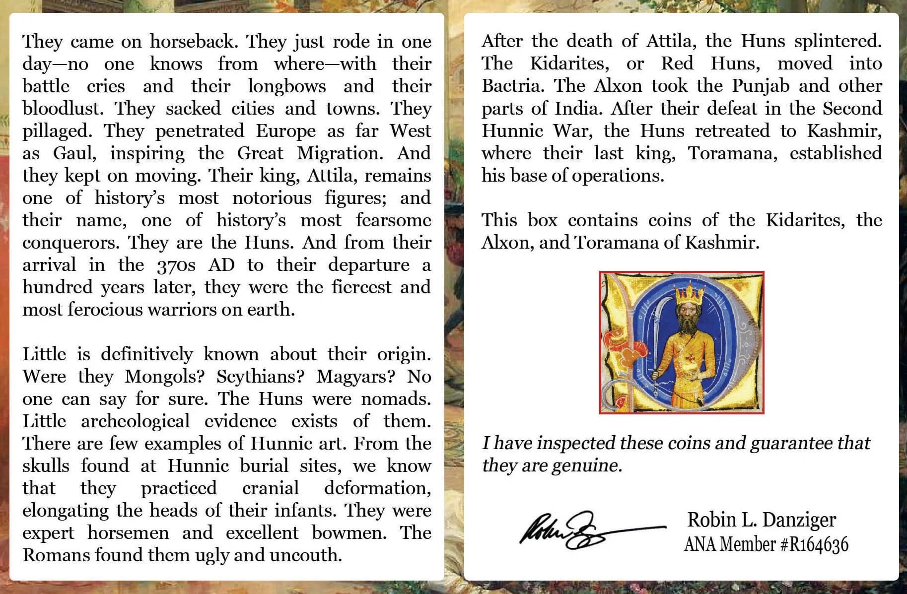 Rise and Fall of the Huns (3 coin box) - Image 4