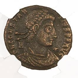 NGC-Certified Roman Coin: Vetranio, AE2/3, Grade VF - Image 3