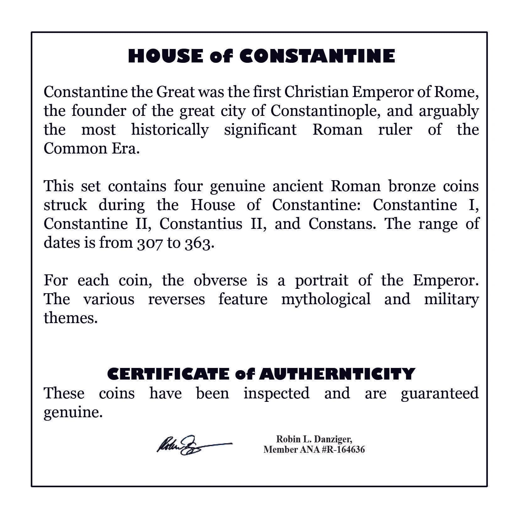 House of Constantine: Four Coin (Mini Album) - Image 6