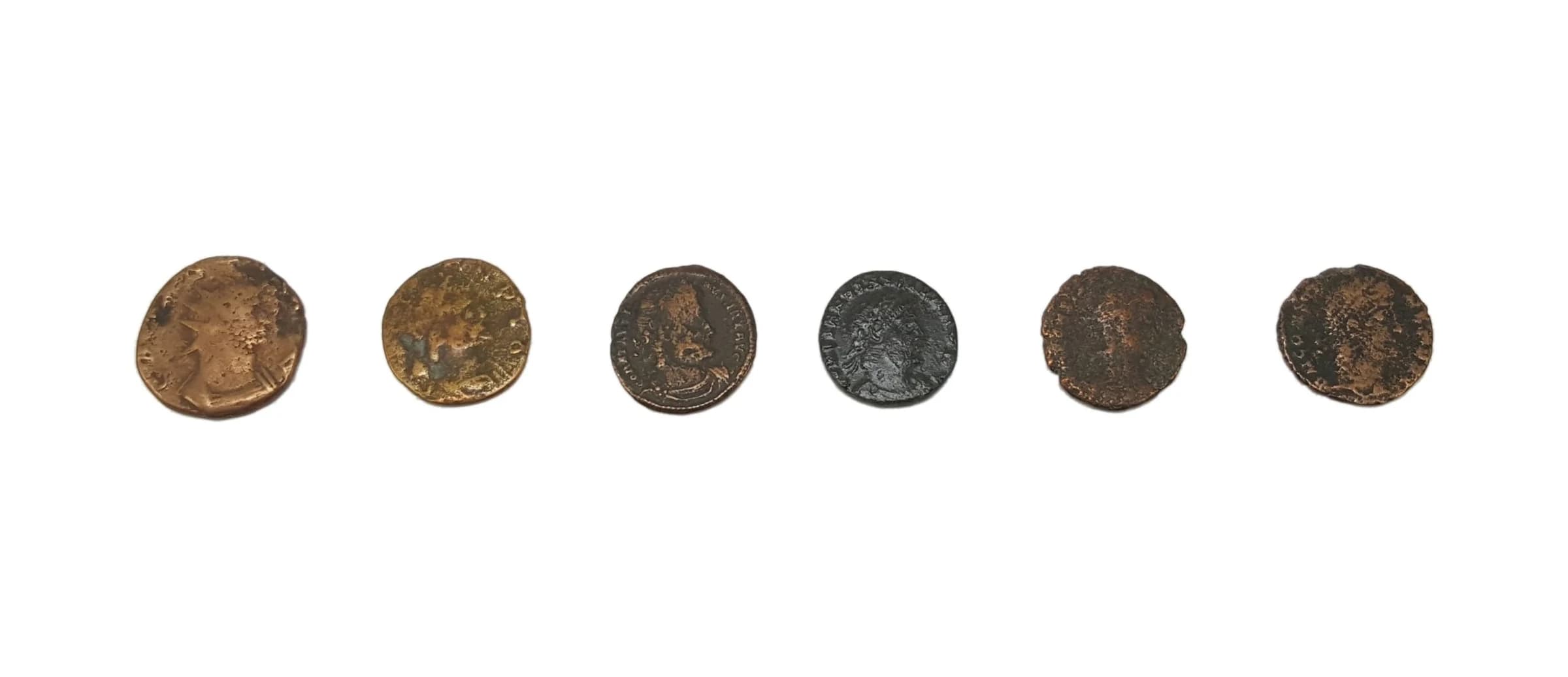Rise of Christianity in Ancient Rome: 12 Bronze Coins - Image 4