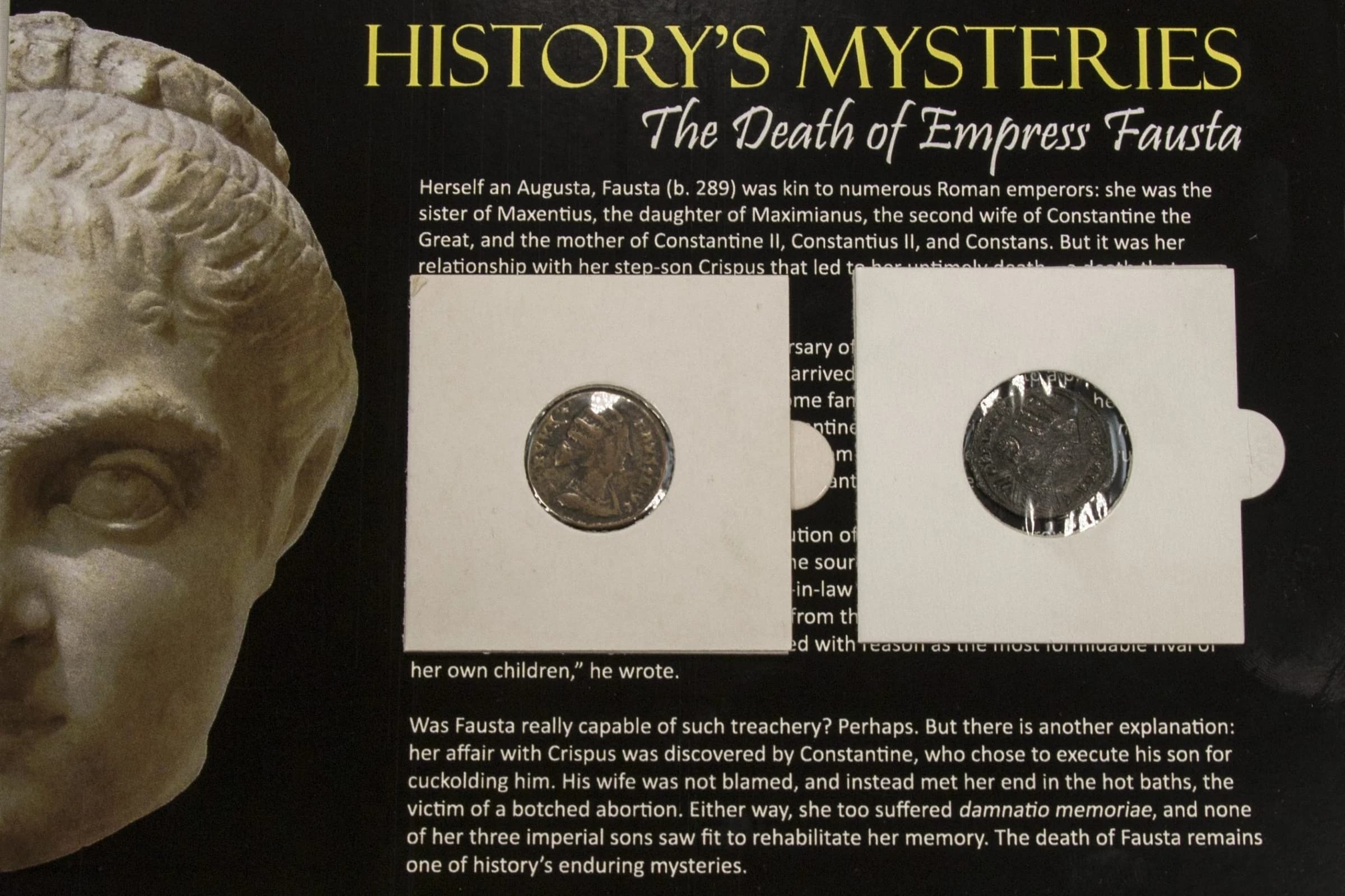 History's Mysteries: The Death of Empress Fausta Album - Image 5