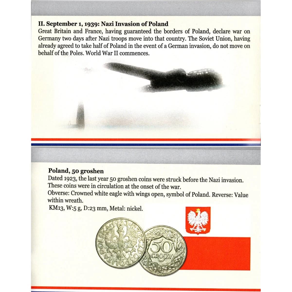 Triumph & Tragedy Box: The Second World War European Theater (WWII) (Eight-Coin Box) - Image 6
