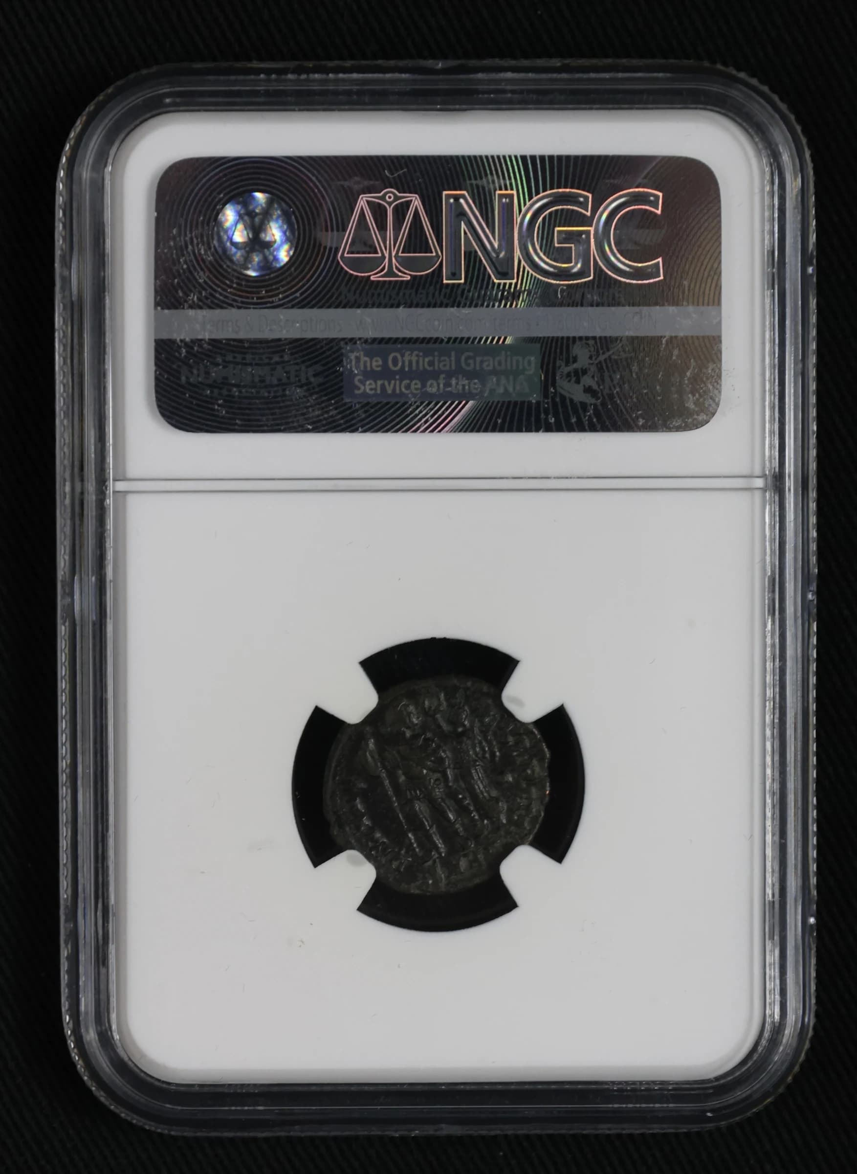 NGC-Certified Roman Coin: Honorius, AE3, Grade CH-VF - Image 2