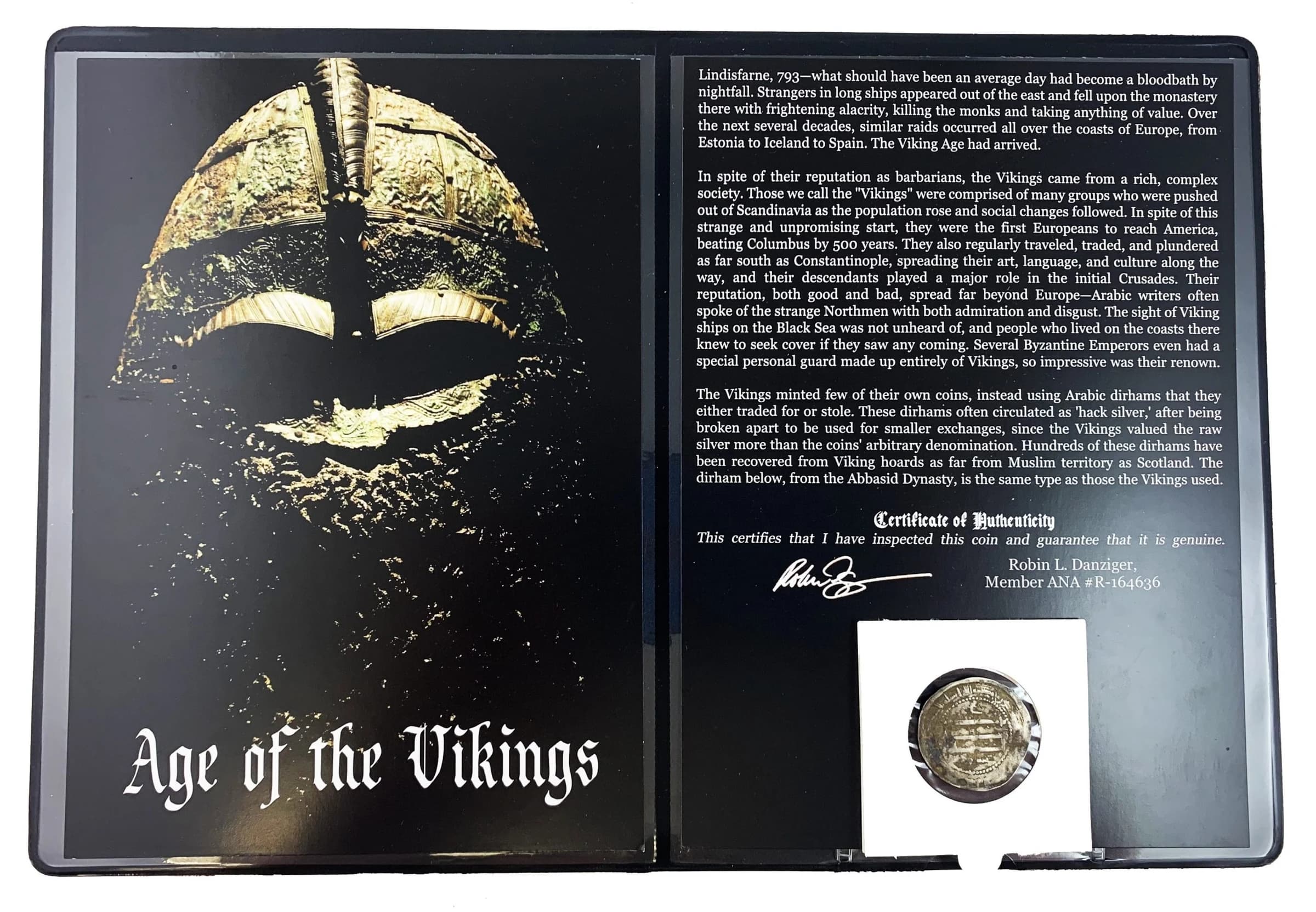Age of the Vikings (silver coin Album) - Image 2
