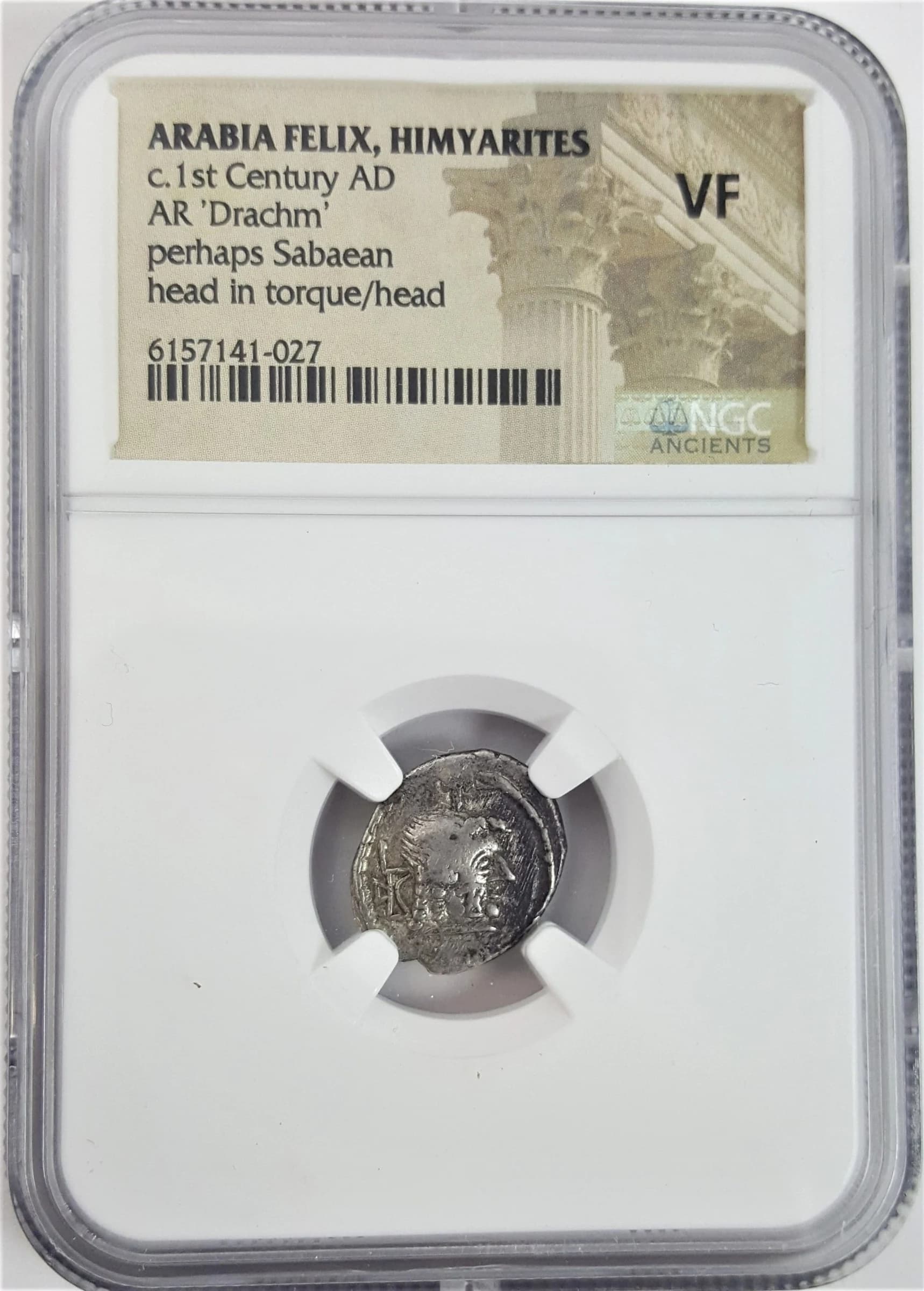 NGC-Certified Roman Coin: Arabia Felix, Himyarites, Grade VF - Image 2
