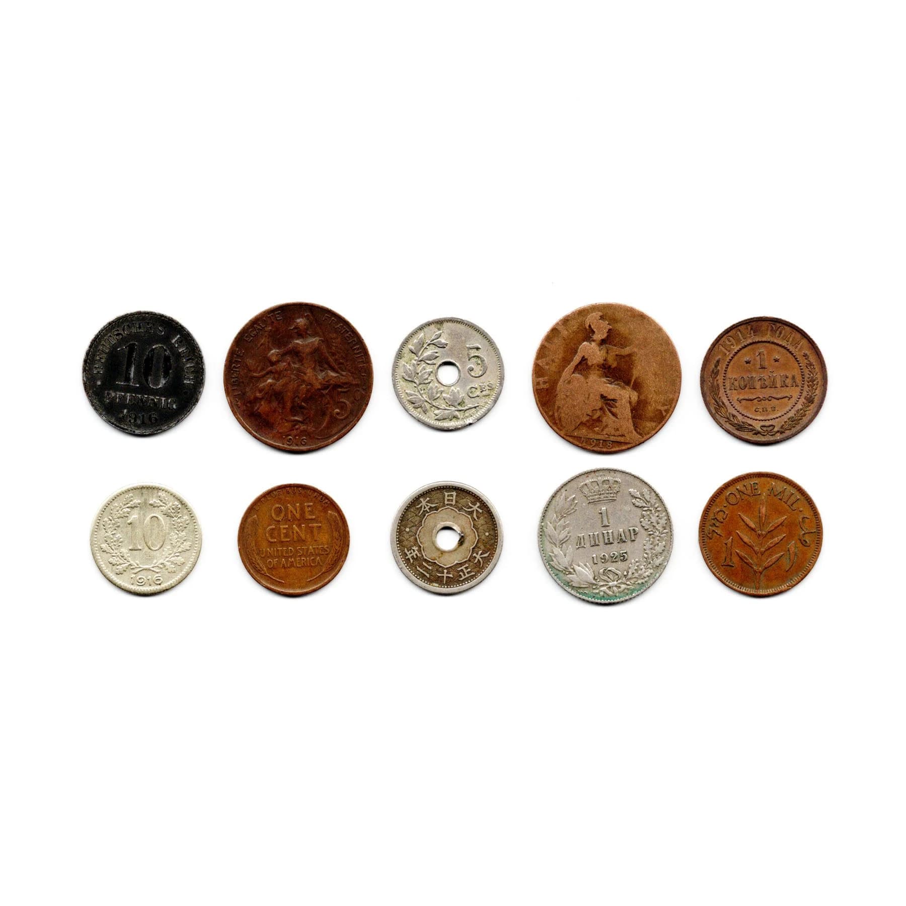 World War One and the Map of the Modern World (10 Coin Set) - Image 5