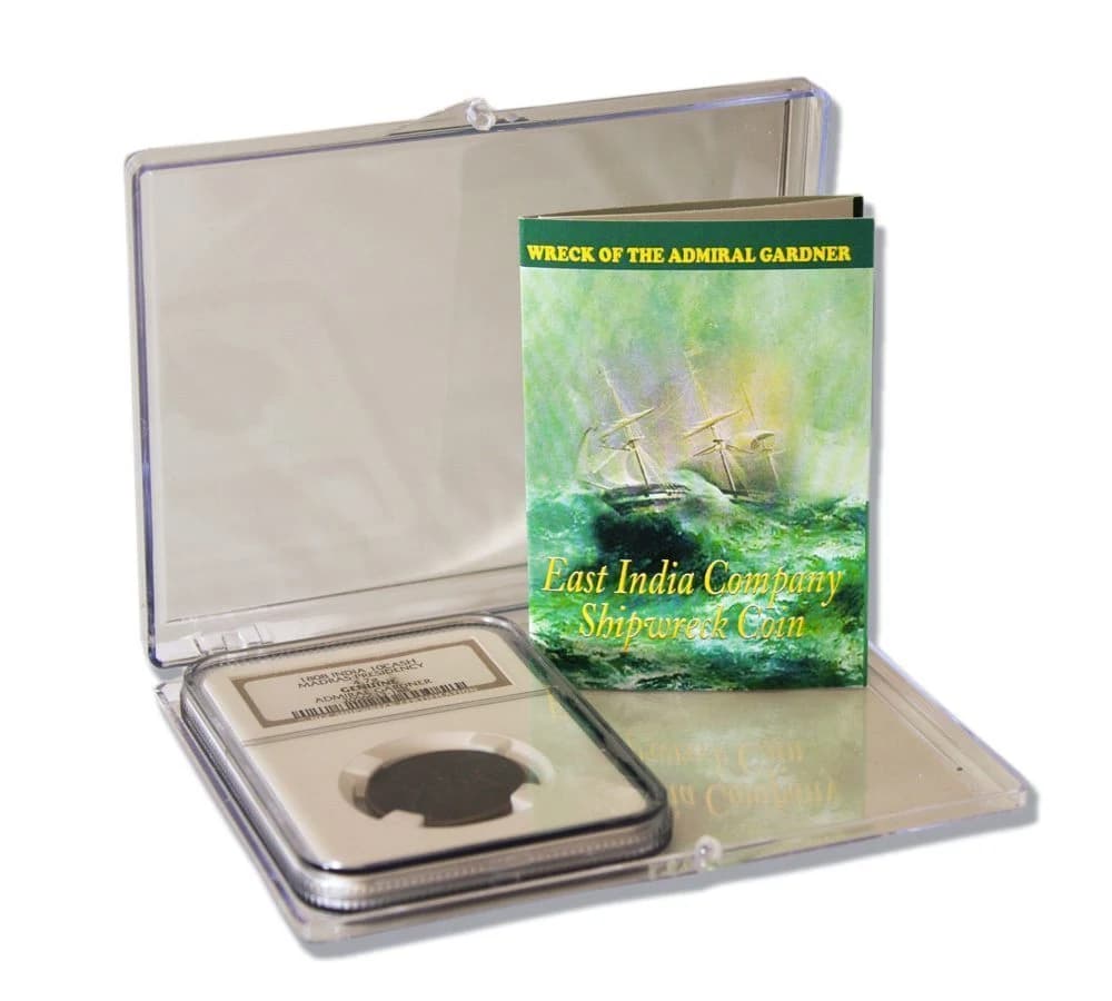 Admiral Gardner (1808) Shipwreck Treasure 10 Cash NGC (Clear Box)(HG) - Image 2