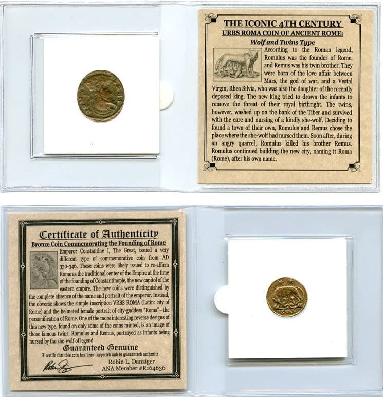 Urbs Roma Commemorative Coin (Mini Album)(C) - Image 2