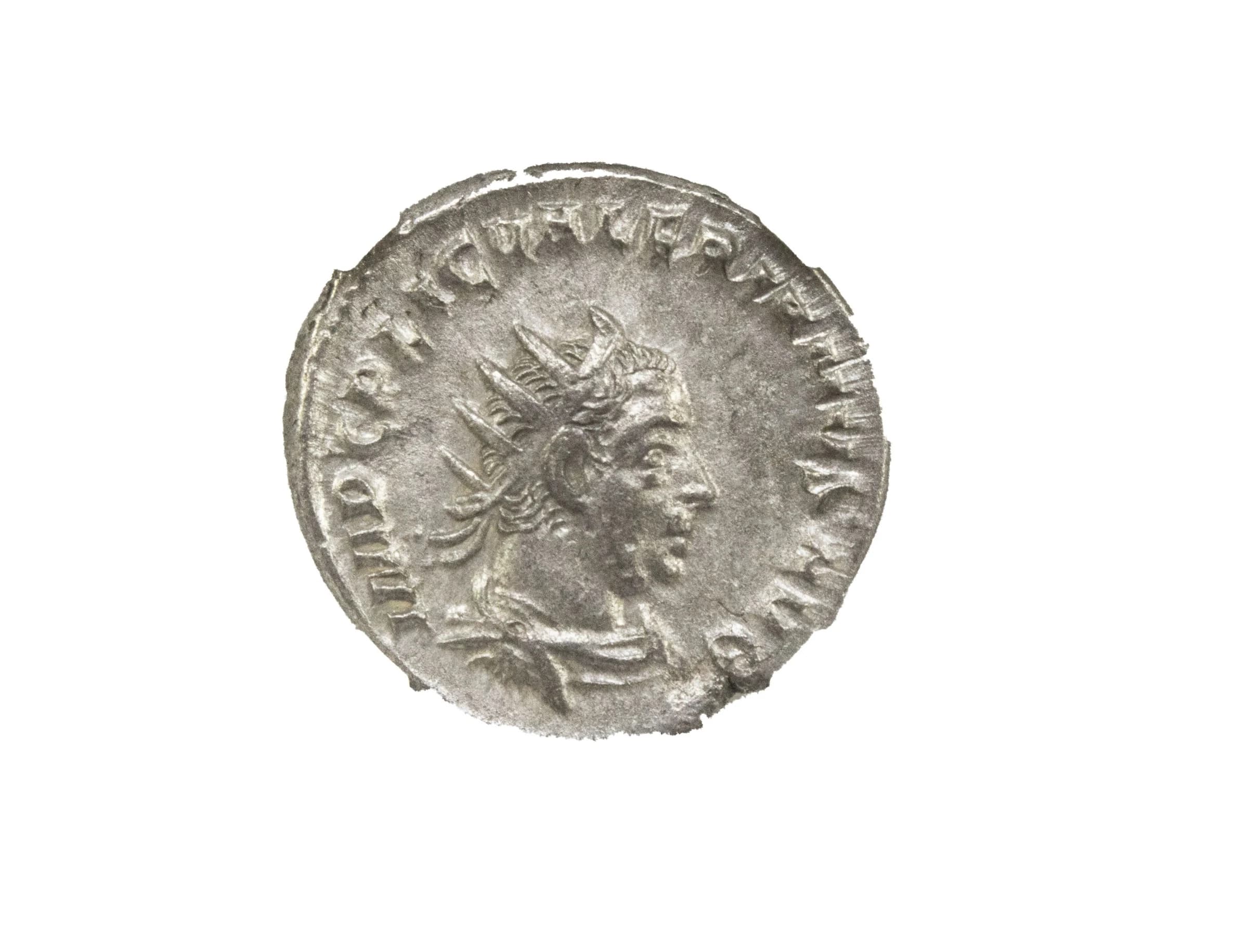 NGC-Certified Roman Coin: VALERIAN1ST(AR), Grade AU - Image 2