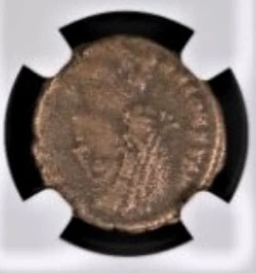 NGC-Certified Roman Coin: Constantius II (Gladiator), AE3/4, Grade VF - Image 5