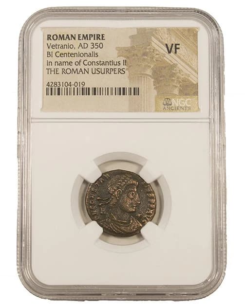 NGC-Certified Roman Coin: Vetranio, AE2/3, Grade VF - Image 2