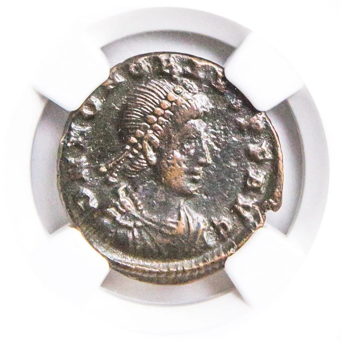 NGC-Certified Roman Coin: Honorius, AE2, Grade VF - Image 3