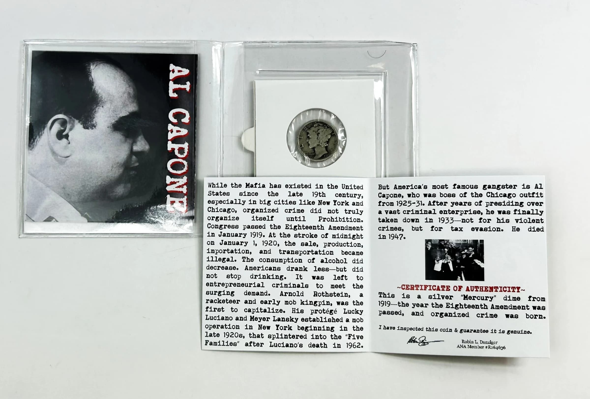 Al Capone: America's Most Notorious Gangster (mini)(VG-F) - Image 2