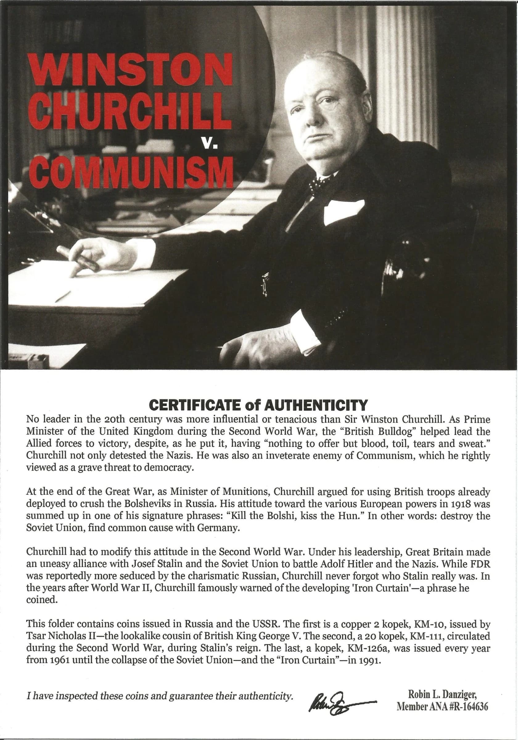 Winston Churchill vs. Communism (Album) - Image 5
