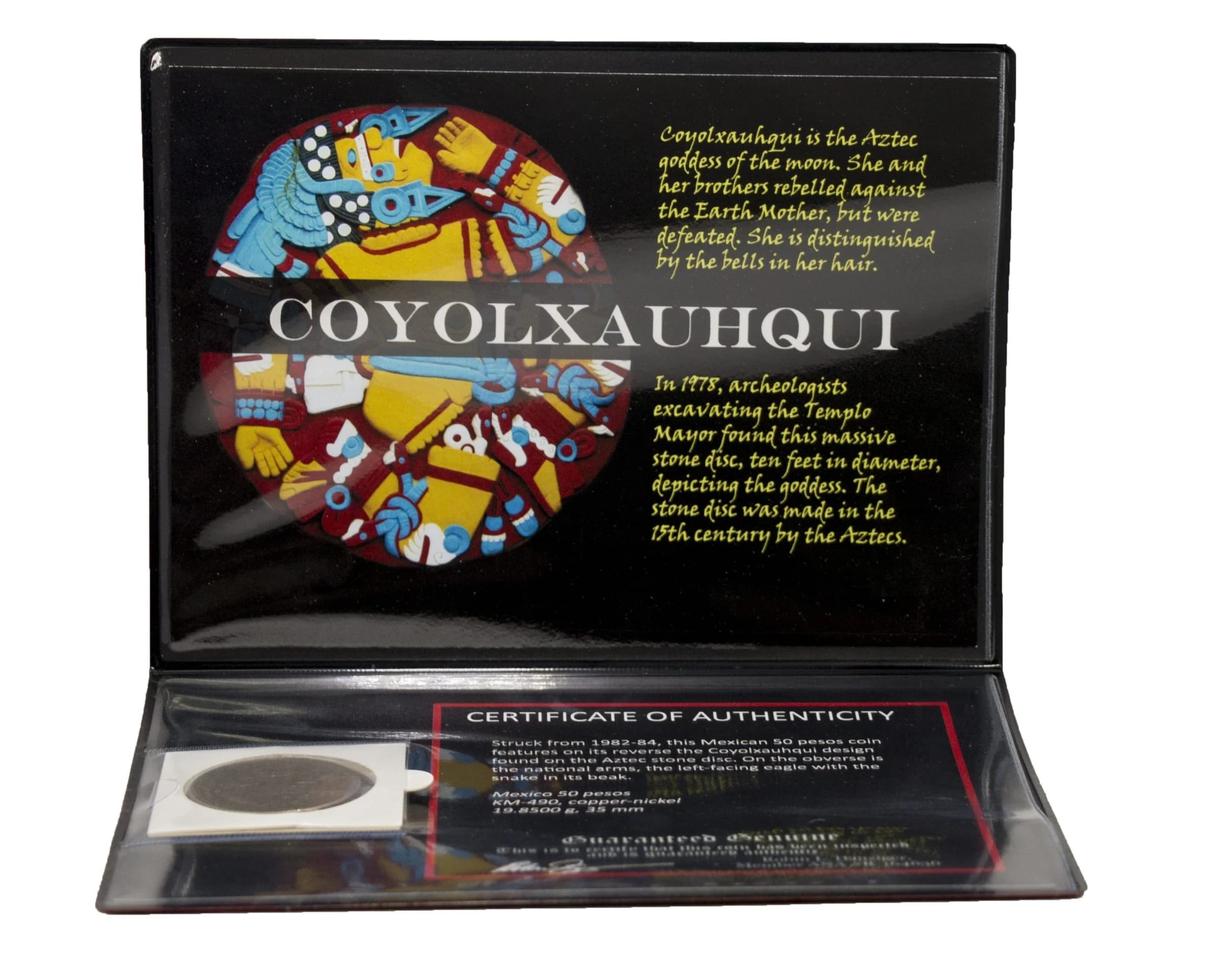 Coyolxauhqui: The Aztec Moon Goddess Coin of Mexico (Album) - Image 4