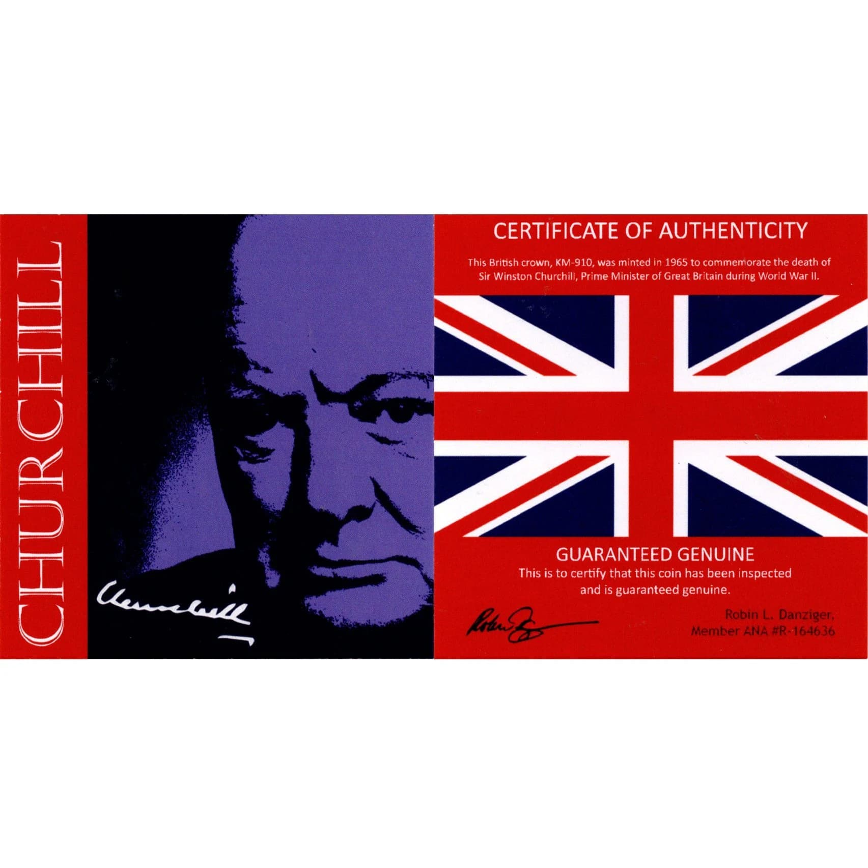 Winston Churchill Crown (Black Box) - Image 4