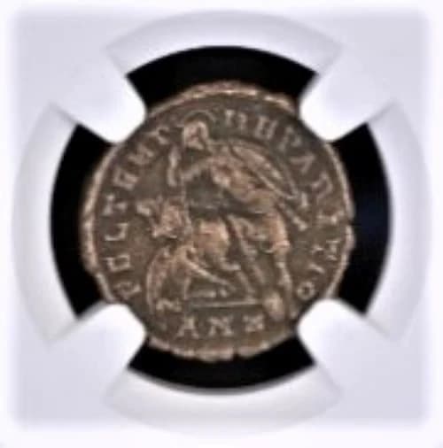 NGC-Certified Roman Coin: Constantius II (Gladiator), AE3/4, Grade VF - Image 4