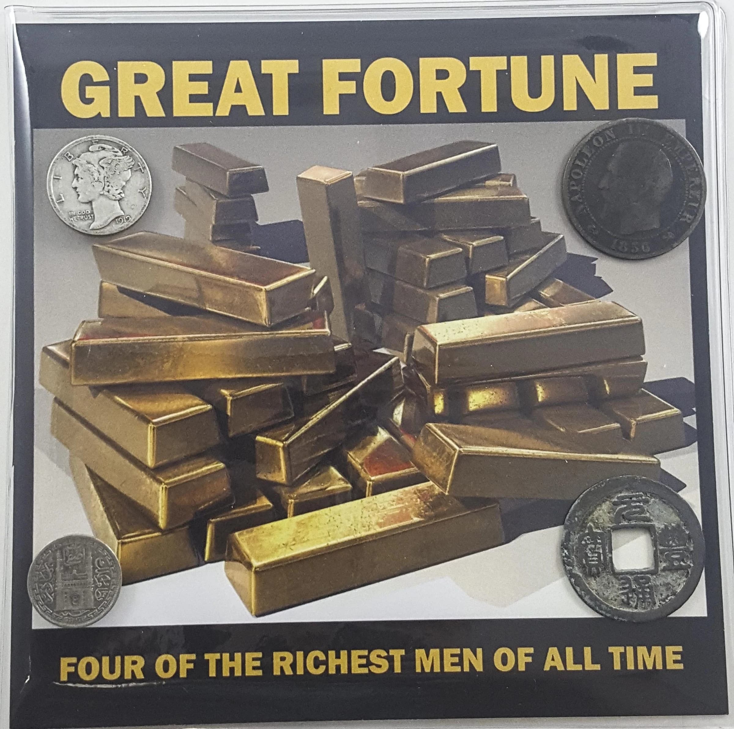 Great Fortune: Four of the Richest Men of All Time Four Coin (Mini Album) - Image 2