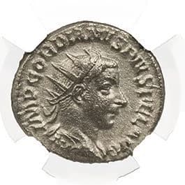 NGC-Certified Roman Coin: GORDIAN3RD(AR)(ANT), Grade VF - Image 3