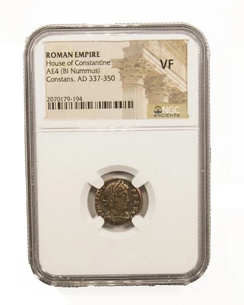 NGC-Certified Roman Coin: Constans, AE3/4, Grade VF - Image 2