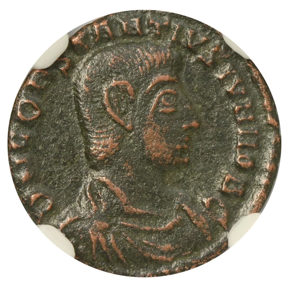 NGC-Certified Roman Coin: CONSTANGALL(AE2/3), Grade XF - Image 3