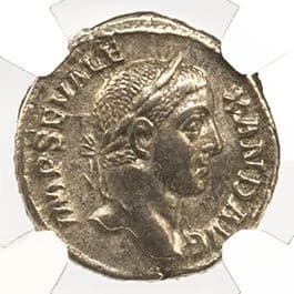 NGC-Certified Roman Coin: Severus Alexander, Denarius, Grade XF - Image 3