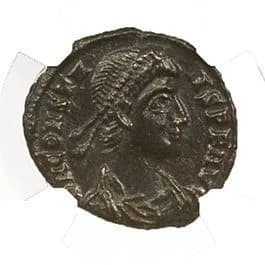 NGC-Certified Roman Coin: Constans, AE3/4, Grade AU - Image 3
