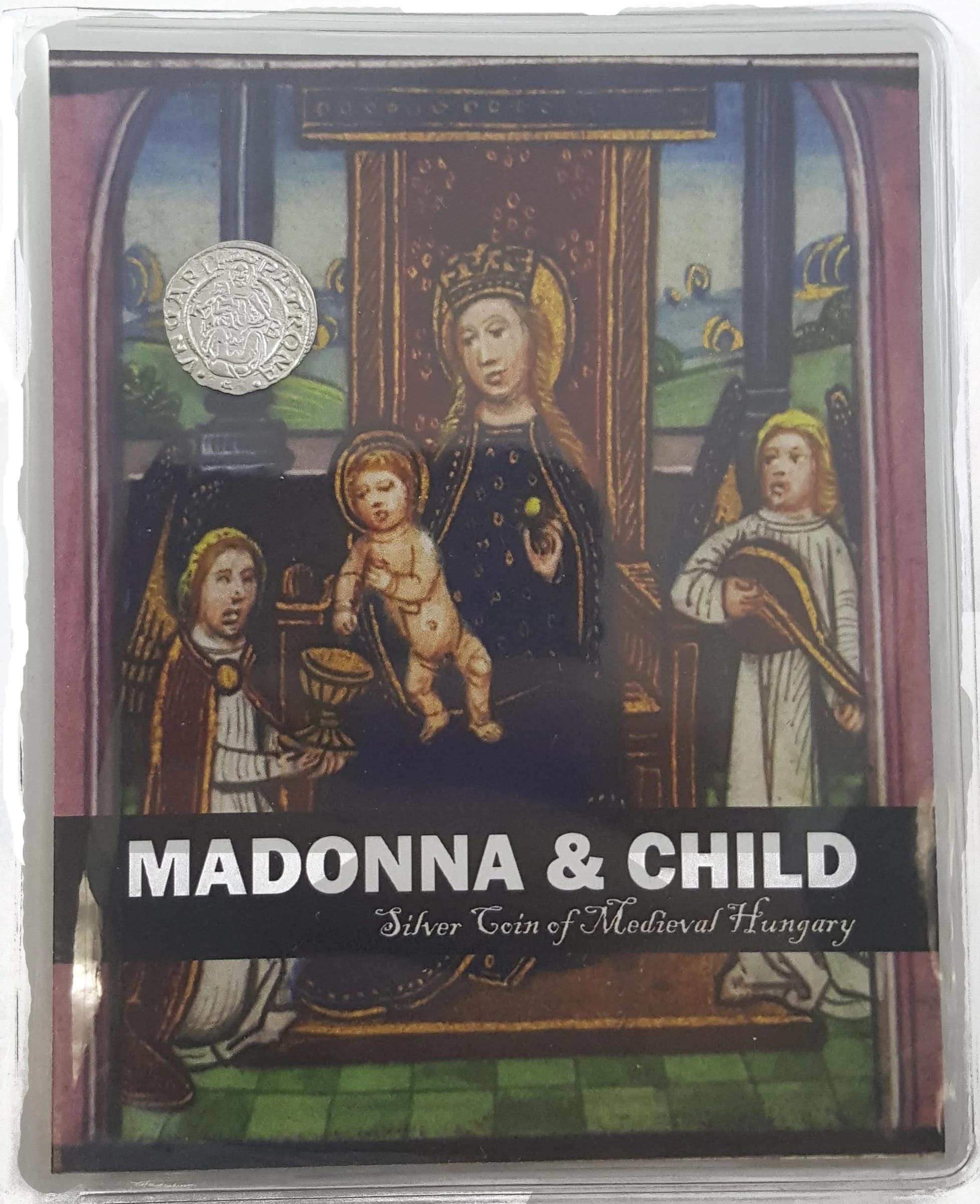 Madonna and Child Medieval Silver Coin (Mid-Sized Album) - Image 2