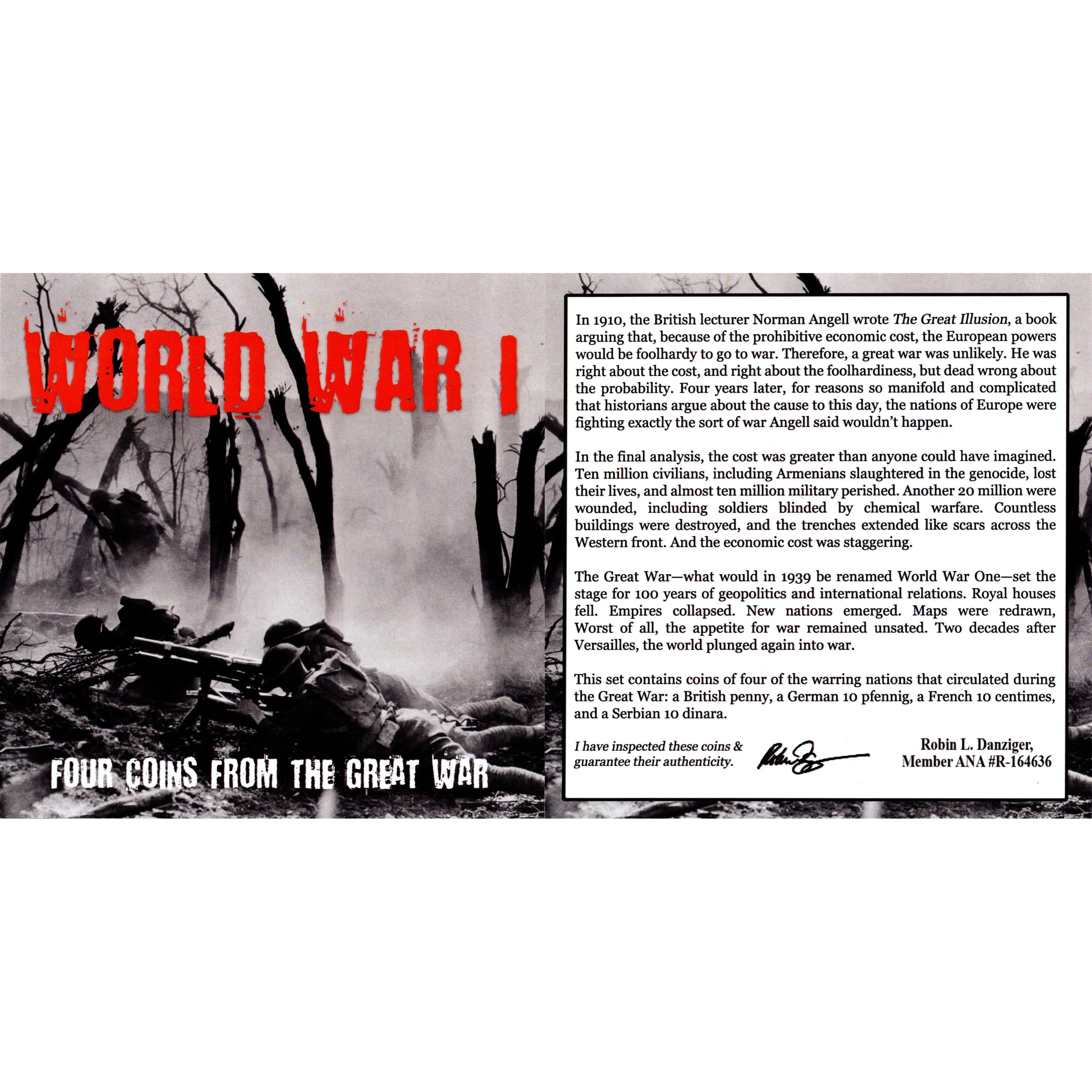 The First World War: Four Coins (Mini Album) - Image 4