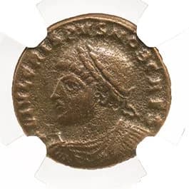 NGC-Certified Roman Coin: Crispus, AE3, Grade VF - Image 3
