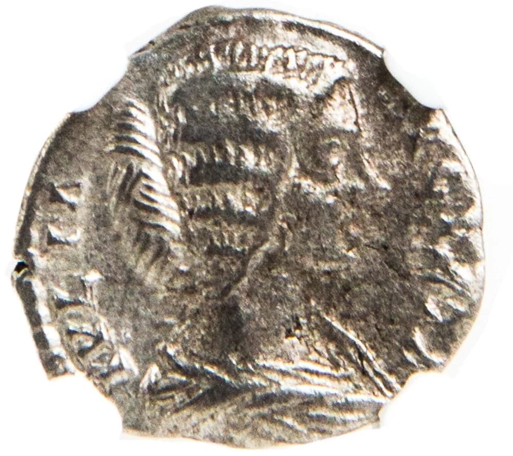 NGC-Certified Roman Coin: Julia Domna, Denarius, Grade F - Image 3
