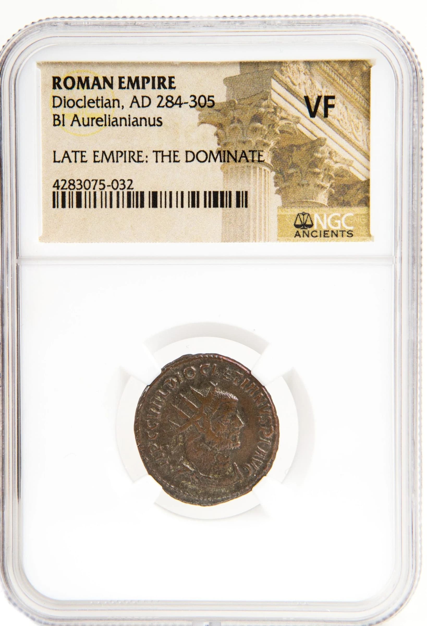NGC-Certified Roman Coin: Diocletian, ANT, Grade VF - Image 2